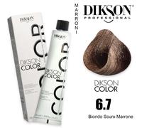 Dikson Color Serie Marroni 6.7 Biondo Scuro Castano, Tubo 120 ml