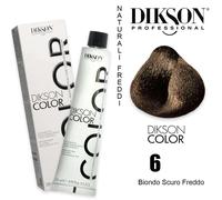 Dikson Color Serie New Natural 6NE 6.0 Biondo Scuro Nuovo, Tubo 120 ml