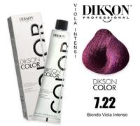Dikson Color 7.22 Biondo Viola Intenso 120 ml - Colorante per capelli