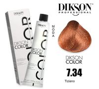dikson color tinta tiziano 7.34