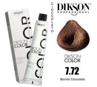 Dikson Color Serie Braun Cioccolato 7.72 Biondo Cioccolato, Tubo 120 ml