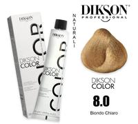 Dikson Color 8.0 8N Biondo Chiaro 120 ml - Colorante per capelli