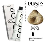 Dikson Color 9 Biondo Chiarissimo Freddo 120 ml - Crema colorante