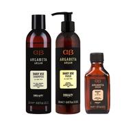 DIKSON Kit Argabeta Argan Daily Use Shampoo 250ml + Mask 250ml + Oil 30ml