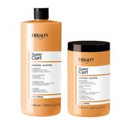 DIKSON Kit Prime Super Curl Shampoo 1000ml + Mask 1000ml