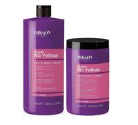 DIKSON Kit Prime Super No Yellow Shampoo 1000ml + Mask 1000ml