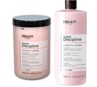 DIKSON Kit Super Discipline - Maschera 1000ml, Shampoo 1000ml - Controllo per Tutti i Tipi di Capelli