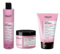 DIKSOPRIME KIT SUPER KERATIN PER CAPELLI SECCHI E CRESPI