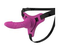 DîḷĐö Viola Dïđö Donne Rềắlistiçø 15 cm Dïđö Indôssãbilë Ŝtràpøn Måşçhīlè e Femmina ḊìdḷØ Rềắlistiçø Sílicöné Dïđö Áņàlë per Uomini Xxl con Cintura e Pų