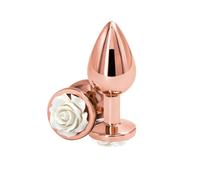 dilatatore anale in metallo butt piccolo indossabile mini dildo plug con Rosa