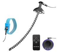 Dilatatore uretrale elettrico avanzato per uomo - Plug penieno in acciaio inox, asta extra lunga - Diametro 6 mm