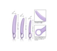 Dilatatore Vaginale Dildo Set 3 Pezzi in Silicone Vaginite Atrofica Impermeabili