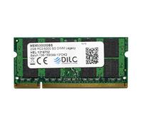 DILC, RAM DDR2 SODIMM 2GB, Memoria RAM per Pc Portatile, 667Mhz PC2-5300 (200 Pin), Compatibile con Computer Portatili/Notebook o Mini Pc con Slot SODIMM, Perfomance Elevate, Garantita a Vita