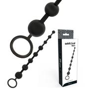 Dildo a sfere anali vaginali per uomo e donna butt plug grosso nero anal bead