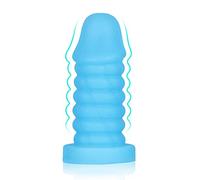 Dildo anale di grandi dimensioni con forte ventosa, plug anale in silicone maschile per il massaggio della prostata Giocattolo sessuale anale per uomini e donne (XXL)