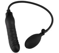 Dildo anale gonfiabile con pompa gonfiabile per pene in silicone