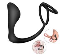 DILDO ANALE PROSTATICO INDOSSABILE comodo soft a 2 anelli delay intimo sexy uomo