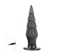 Dildo anale realistico con forma G Spot - flessibile per dilatazione intensa - giocattolo SM per uomini e donne - stimolazione profonda e roll-play