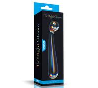 LoveToy Dildo in vetro Twilight Gleam Alluring Arc – borosilicato Pyrex