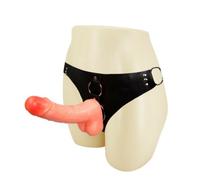 Dildo Anale Vaginale Strap On Realistico Indossabile Donna Uomo Fallo Harness