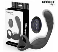 Dildo Anale Vibrante Massaggiatore Prostatico Uomo Doppio Telecomando Wireless