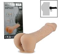 Dildo BIGGER MAN 8,5" ano FALLO vaginale ed anale pene lungo e spesso grosso