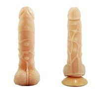 Dildo con ventosa vaginale anale intimo SEXY TOY pene super realistico 23 x 4cm