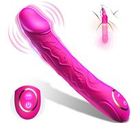 Dildo del vibratore del punto G delle donne, Dildo realistico da 9" per le donne Clitoride Vagina Stimolazione del sesso anale con 10 modalità potenti