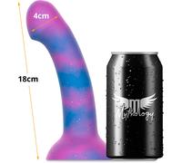 Dildo Dion Galaxy - Stimolatore Punto G dal Design Mitologico con ventosa, Taglia 18 cm x 4 cm X4, Poids 0.256 Kg, Colore Viola