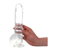 Dildo Donna Vaginale Grande XL Realistico con Ventosa trasparente morbido