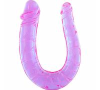 SEVEN CREATIONS - PENE DI CON DUE TESTE DI GELATINA FLESSIBILI