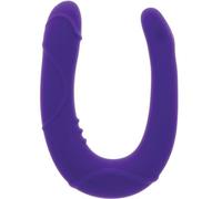 Dildo Doppio Realistico Get Real Vogue Mini - Silicone, Viola