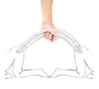 Dildo enorme jelly trasparente grosso anale vaginale doppio FALLO intimo sexy XL