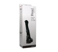 Dildo equino Black Pegaso a forma di pene di cavallo 40cm con ventosa grosso e lungo