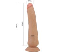 Dildo Fallo Pene Realistico XXL Morbido Gigante 25cm Tpr Impermeabile Sex Toys