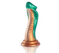 Dildo Fantasy Silicone Epic Python - Verde, 60 mm