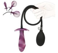 Dildo gonfiabile in silicone - consolatore realistico con diametro regolabile, dildo flessibile e versatile per uomini e donne, texture morbida per esperienze intime e giochi di coppia