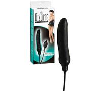 dildo gonfiabile nero fallo realistico stimolatore vaginale anale con pompa