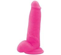Dildo grosso vaginale anale fallo in silicone realistico pene finto con ventosa
