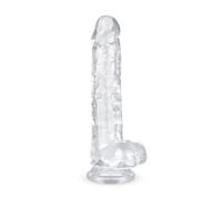 Easytoys Jelly Dildo with Balls 19cm