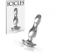 dildo in vetro trasparente fallo realistico glass plug pene finto reale anal