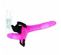 STRAPON DOPPIO DILDO PER COPPIA INDOSSABILE FALLO INTERNO CON IMBRACATURA CINTA