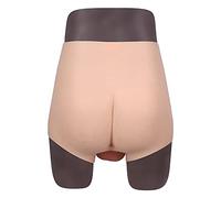 Dildo Mutandine Enorme Lungo 20 CM Realistico Strap-On Dildo Pene Pantaloni per Unisex Pieno Silicone Cava/Solido Dildo Pene Artificiale Giocattolo Del Sesso Lesbico/brown/B style