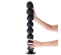 Dildo plug Anale grande gigante XXL a sfere dilatatore sfintere morbido