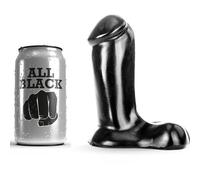ALL BLACK - DILDO REALISTICO 14 CM