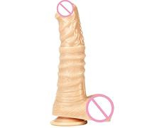 dildo realistico 25CM Dildo Nero Realistico Animale Pene Masturbatori Giocattolo del sesso per donne Lesbiche Uomini adulti (JO220713-1-B)