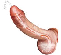 Dildo Realistico a Spruzzo con Grande Ventosa In Silicone, Funzione Di Spruzzo D'Acqua Dildo, Giocattoli Del Sesso Anale per Uomini, Pene Giocattolo del Sesso per Donna