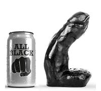 Dildo Realistico All Black - 15 cm