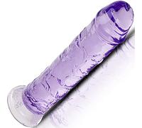 Dildo realistico con ventosa 20 cm ⌀ 3,6 cm pene per donne - Grande dildo realistico, giocattolo sessuale per donne e uomini dildo ventoso dildo morbido dildo realistico FOPS D26-4