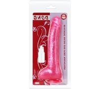 Dildo Realistico con Ventosa Baile Dong - PVC Morbido, Rosa